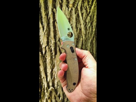 Manix® 2 Brown Canvas Micarta CPM® Cru-Wear