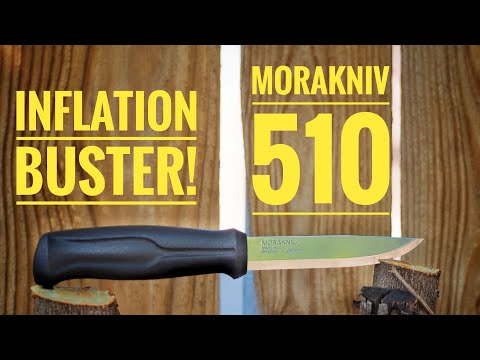 Mora 510, A High Quality Knife That Beats Inflation PLUS How To Tighten The Sheath!!!