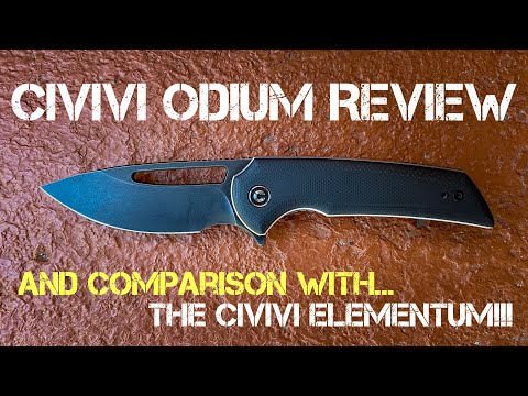 Civivi Odium: Full Review and Comparison with the Elementum!!
