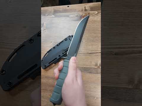 Ka-Bar Dust I Green D2 Fixed Blade Knife