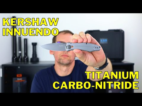 Kershaw Innuendo | TITANIUM Carbo-Nitride Blade!!