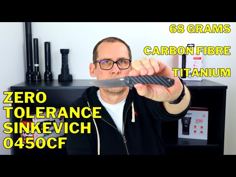 ULTIMATE EDC Designer Knife | Zero Tolerance Sinkevich 0450CF