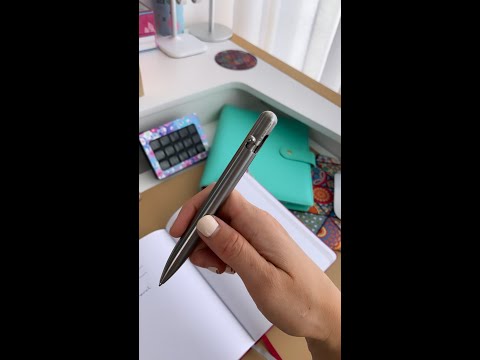 Awesome new pen #unboxing - Bastion Bolt Action Pen - Stainless steel