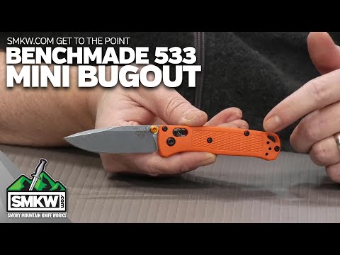 SMKW Get to the Point: Benchmade 533 Mini Bugout Orange