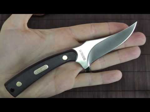 Classy old school knife: Schrade Sharpfinger - Old Timer series (review)
