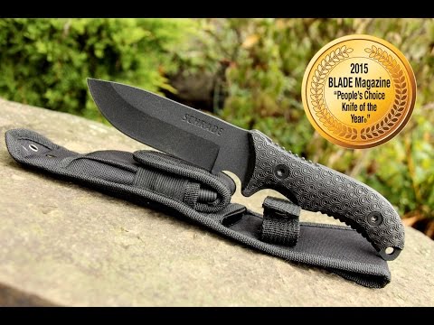 NEW! Schrade SCHF36 Full Tang Fixed Blade Knife – Best Full Tang Survival Knife