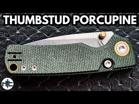 Vosteed Porcupine Thumbstud Folding Knife - Overview and Review
