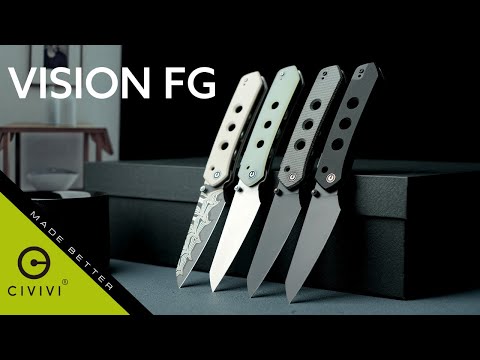 The Civivi Vision FG Designed by Snecx Tan is HERE!