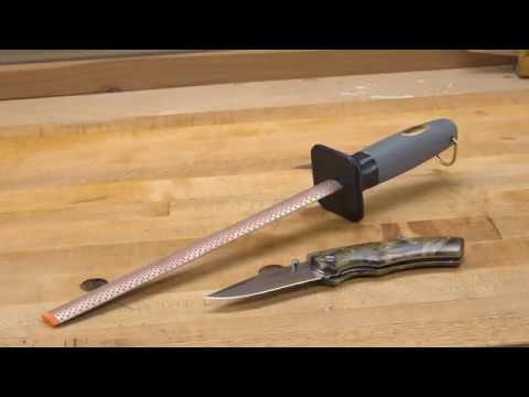 Smith&#039;s 10 Inch Diamond Sharpening Rod