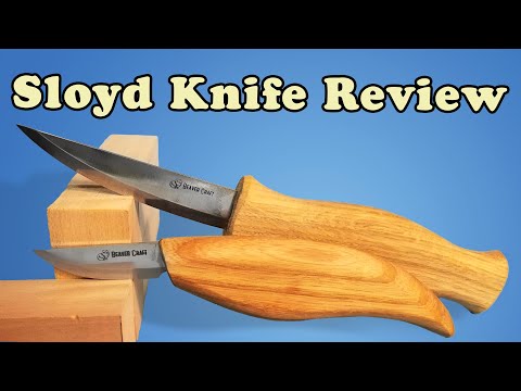 Beginner SLOYD KNIFE! Beavercraft Sloyd Wood Carving Knife Review