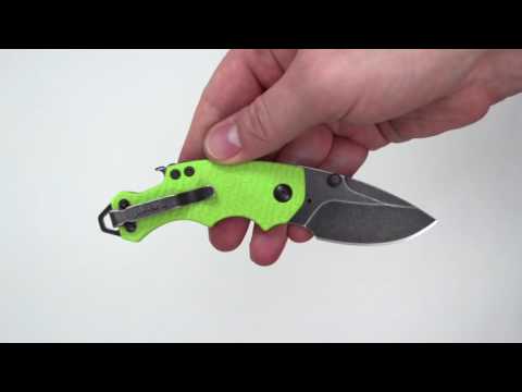 Kershaw 8700LIMEBW - Shuffle Lime BlackWash