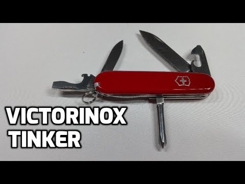 Victorinox Tinker Swiss Army Knife Unboxing and Review
