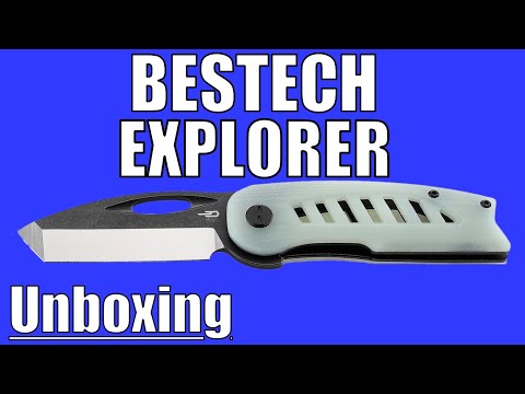 Bestech Explorer Tanto Folding Knife Unboxing