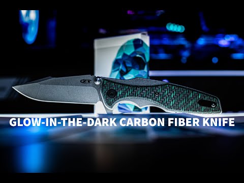 GLOW IN THE DARK CARBON FIBER KNIFE | ZT 0393GLCF