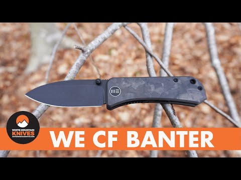 WE Knife Banter - Marbled Carbon Fiber Edition