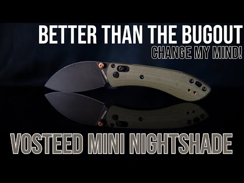 Like A Bugout, But Cheaper and Better - Vosteed Knives Mini Nightshade Unboxing