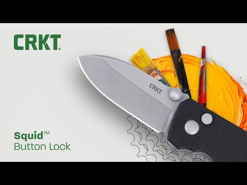 CRKT Squid™ Button Lock | Lucas Burnley Design