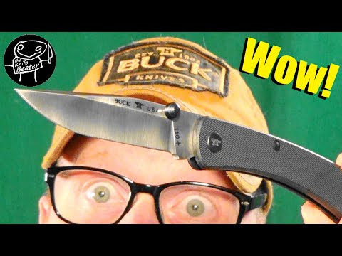 Buck 110 Slim Pro TRX Pocket Knife Review - Best 110 For EDC