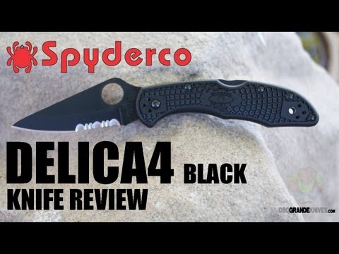 Spyderco Delica4 Lightweight C11PSBBK Knife Review | OsoGrandeKnives
