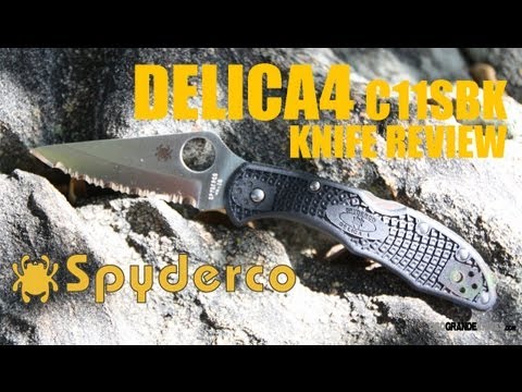 Spyderco Delica C11SBK Knife Review | OsoGrandeKnives com