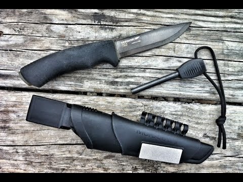 Black Scout Reviews - Mora Bushcraft Survival Black Knife