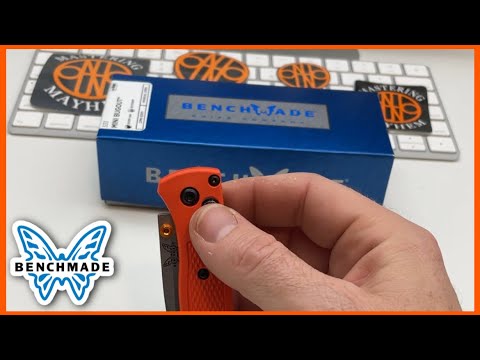 BENCHMADE 533 MINI BUGOUT Unboxing &amp; Super Hot DEMO #shorts