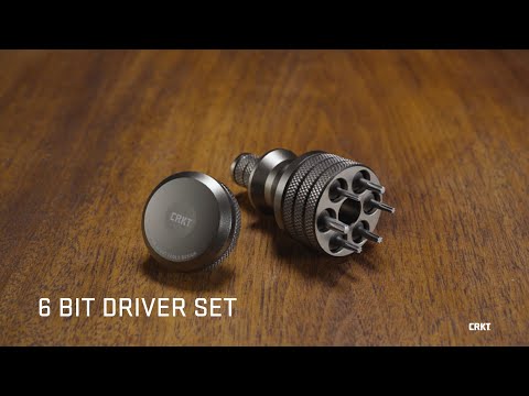 CRKT 6 BIT DRIVER TOOL | Joe Wu Design