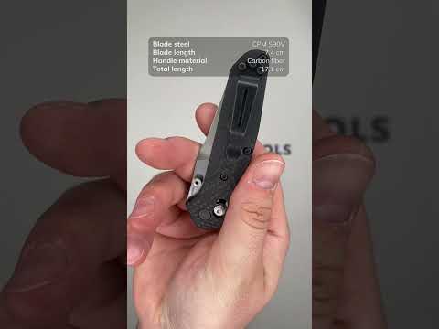 Benchmade Mini Osborne, 945 2, CPM S90V Carbon, pocket knife