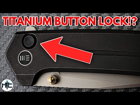 A NEW TITANIUM BUTTON LOCK!? - WE Culex Unboxing