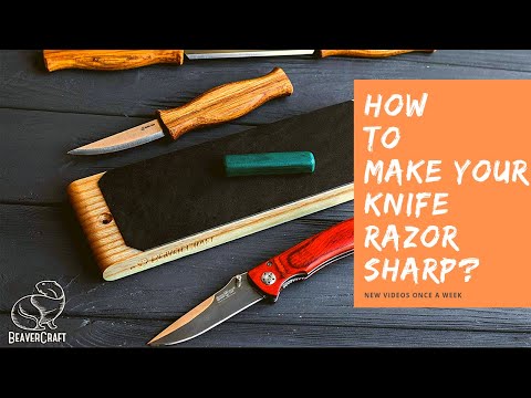 How to Make Your Knife Razor Sharp? 🤔