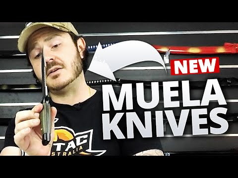 Muela knives Review (6 NEW KNIVES) | Extac Australia Survival &amp; Outdoor Gear