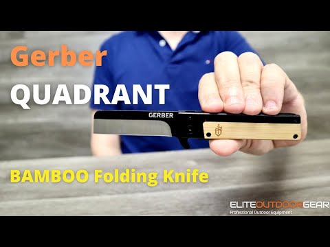 Gerber QUADRANT | BAMBOO Clip Folding Knife
