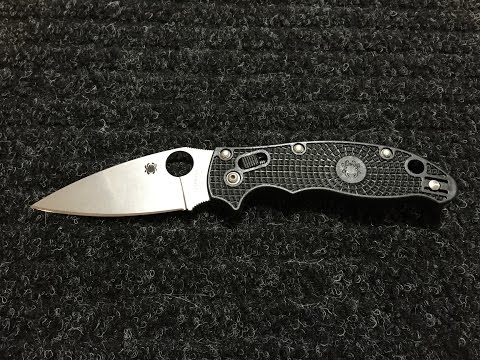 Spyderco Manix 2 Lightweight - CTS-BD1- Black - FRCP - Overview