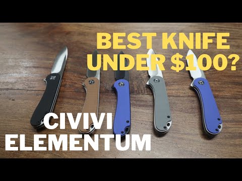 NEW BEST KNIFE Under $100? - Civivi Elementum