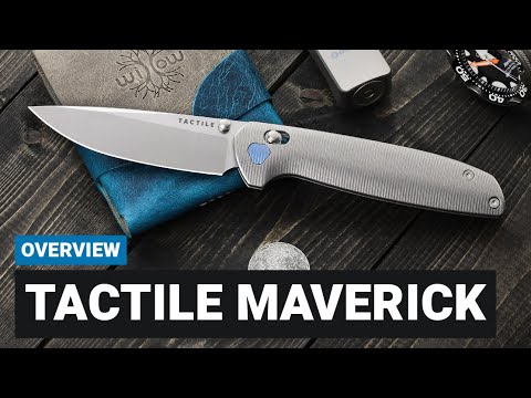 Tactile Knife Co. Maverick | Titanium Crossbar Lock Overview