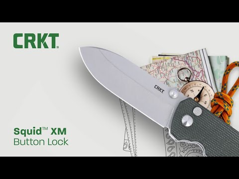 CRKT Squid™ XM Button Lock | Lucas Burnley Design