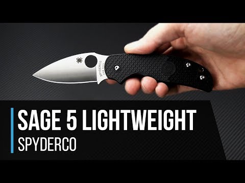 Spyderco Sage 5 Lightweight Comparison and Overview