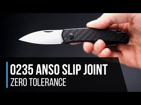 Zero Tolerance 0235 Jens Anso Detent Slip Joint Overview