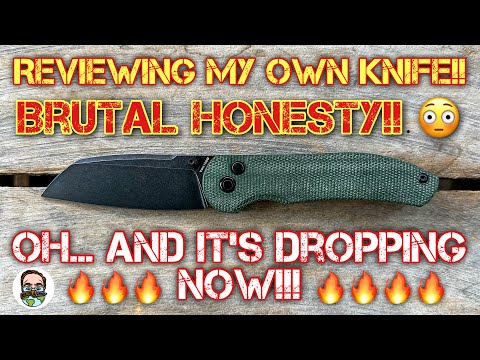 Full review of my very own knife design… the Vosteed Thornton!! 😏🔥