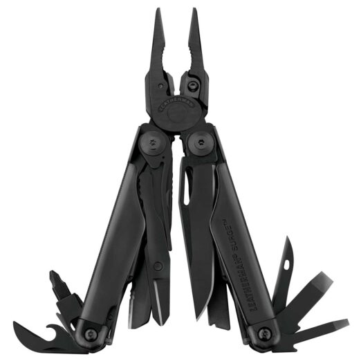 Leatherman Surge BLACK with Molle sheath-0