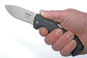 Gerber Gator 154CM ATS 34 Folding Knife