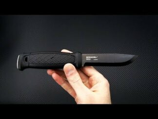 Morakniv Garberg Black Carbon with Leather Pouch