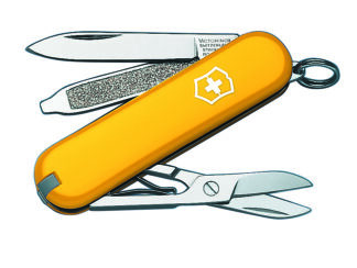 Victorinox Classic Signature Swiss Army Knife - Yellow