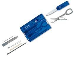 Victorinox Cyber Swisscard - Blue