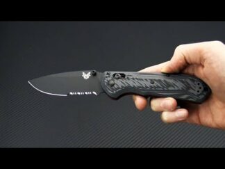 Benchmade 560SBK-1 Freek Folding Knife, Combo Blade