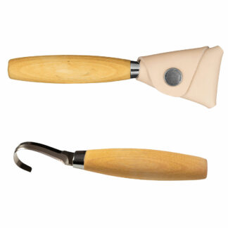 Morakniv Woodcarving Hook Knife 164 R/H - Leather Cover