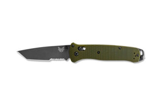 Benchmade 537SGY-1 Bailout Axis Folding Knife, Combo Blade