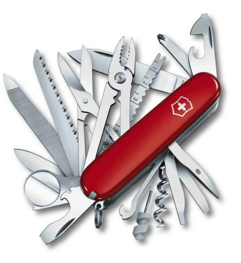 Victorinox Swiss Champ Army Knife Red