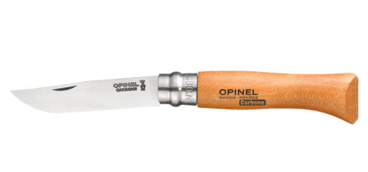 Opinel Traditional #08 VRN Carbon Steel Folding Knife - 8.5cm