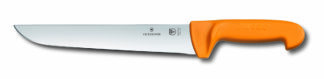 Victorinox Swibo Butchers Knife 21cm Straight Back Blade - Yellow